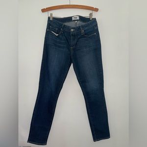 PAIGE Kylie crop pants size 30 dark blue